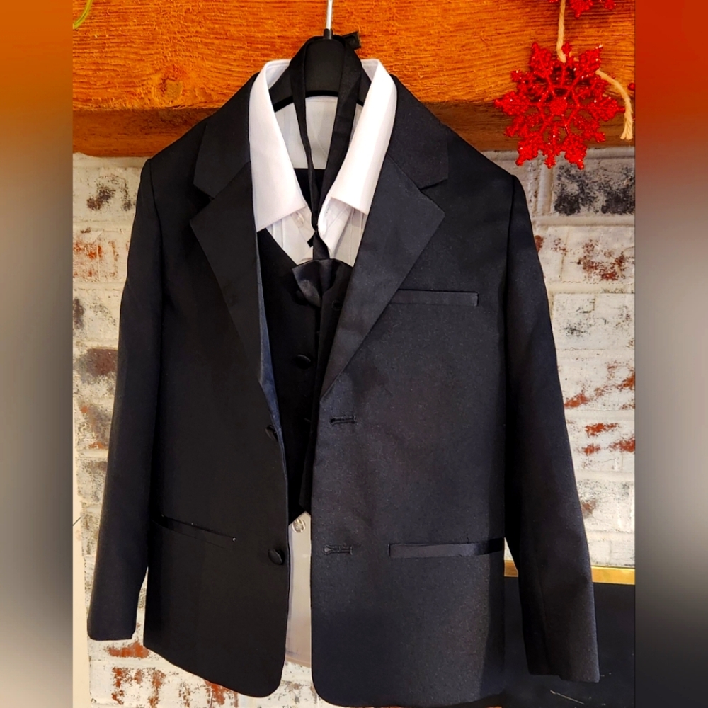 Little Tuxedos, Black, Size 6, includes vest